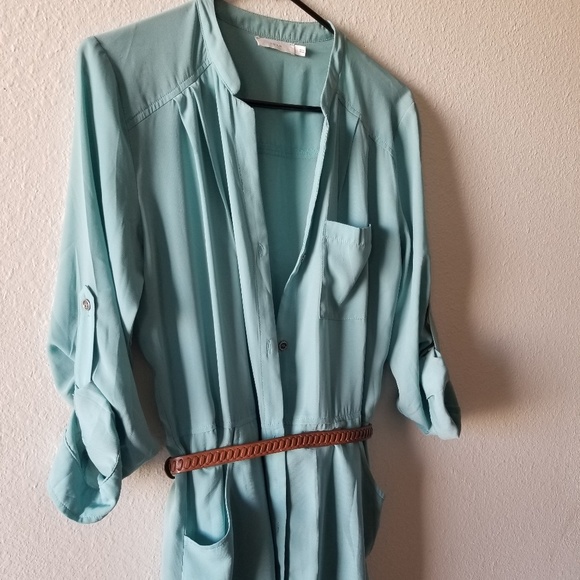 Tunic top loose fitting with belt ☀️ - Picture 3 of 8